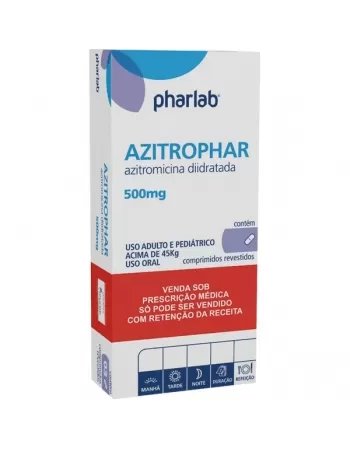 AZITROPHAR 500 MG 5 CPR (AZITROMICINA)