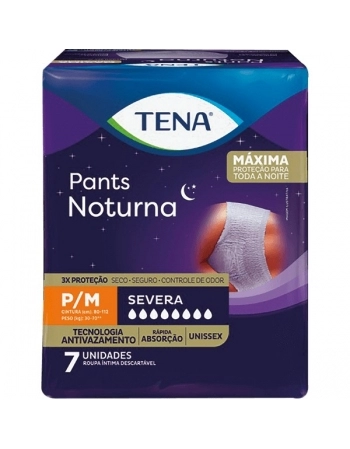 ROUPA INTIMA TENA PANTS NOTURNA P/M 7UND ESSITY