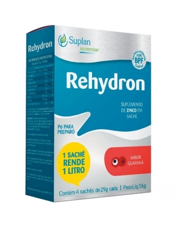 REHYDRON PO GUARANA 4 SACHES 29 CADA