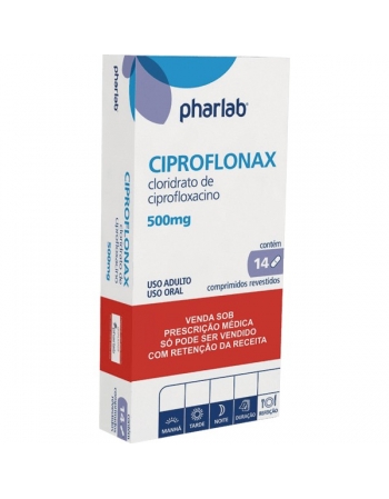 CIPROFLONAX 500 MG 14 CPR
