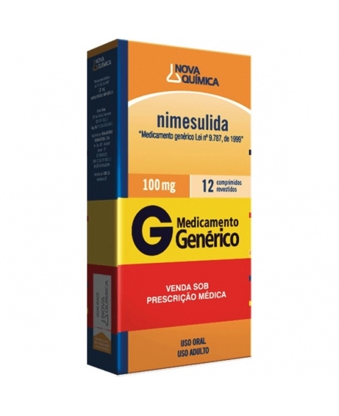 Comprar nimesulida 100mg 12 comprimidos - neo química - gen