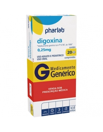 G.DIGOXINA 0,25MG 20CPR PHARLAB