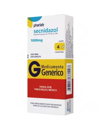 SECNIDAZOL 1000 MG 4 CPR - GENÉRICO