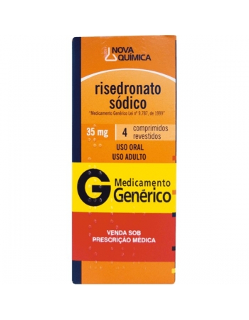 G.RISEDRONATO SODICO 35 MG 4 CPR