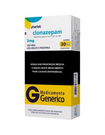 G.CLONAZEPAM 2MG 30CPR P344 PHARLAB