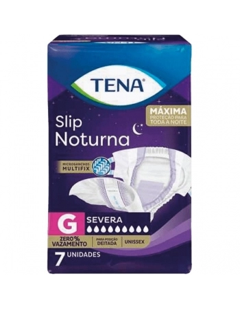 FRALDA TENA SLIP NOTURNA G 7UND ESSITY