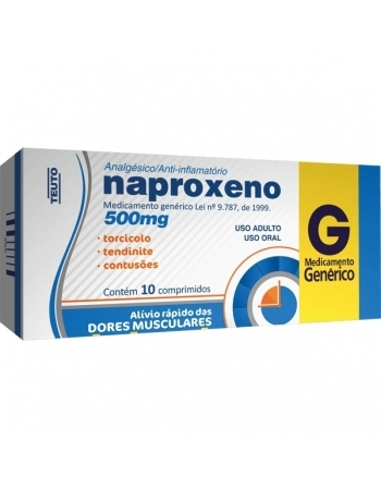 G.NAPROXENO 500MG 10CPR TEUTO