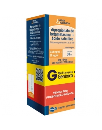 BETAMETASONA + AC.SALICIL SOL 30 ML - GENÉRICO