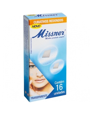 CURATIVO TRANSPARENTE REDONDO CX 16UN MISSNER