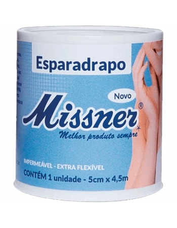 ESPARADRAPO BRANCO IMPER MISSNER 5,0X4,5