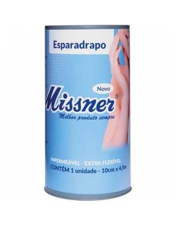 ESPARADRAPO BRANCO IMPERM 10X4,5 MISSNER