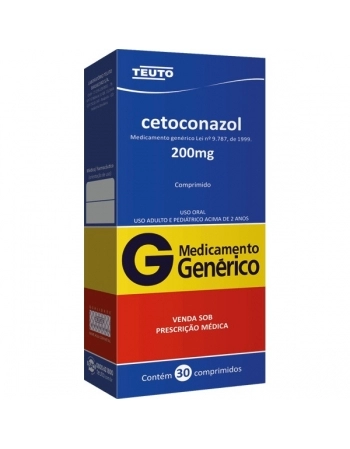 G.CETOCONAZOL 200MG 30CPR TEUTO