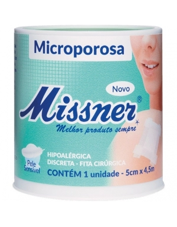 FITA MICROPOROSA BRANCA 5X4,5 MISSNER