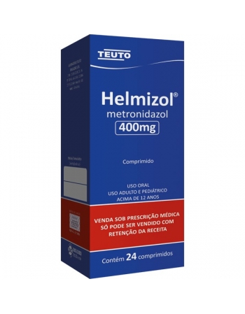 HELMIZOL 400 MG 24 CPR (METRONIDAZOL)