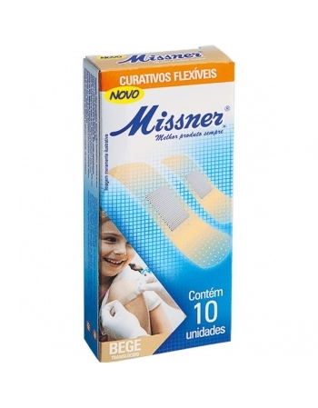 CURATIVO FLEXIVEL BEGE CX 10UN MISSNER