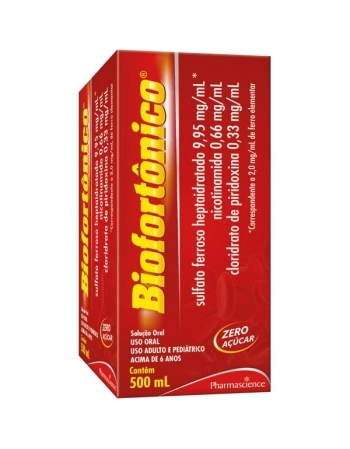 BIOFORTONICO 500ML PHARMASCIENCE
