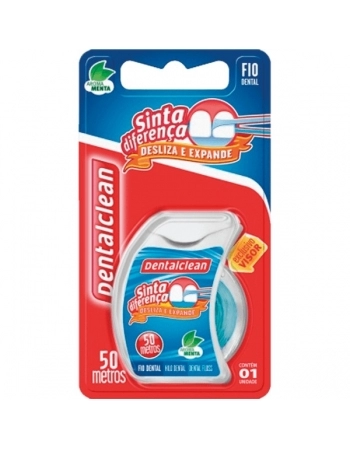FIO DENTAL HELICE BOW MENTA 50MT DENTALCLEAN