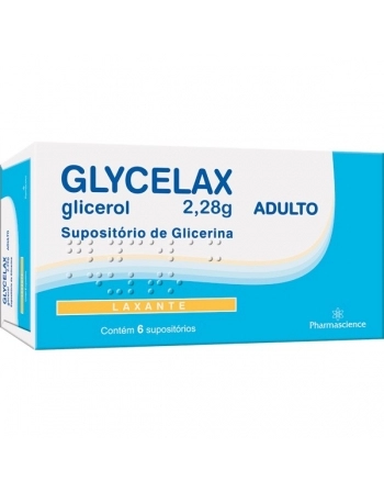 GLYCELAX SUPOSITORIO ADULTO 6UND