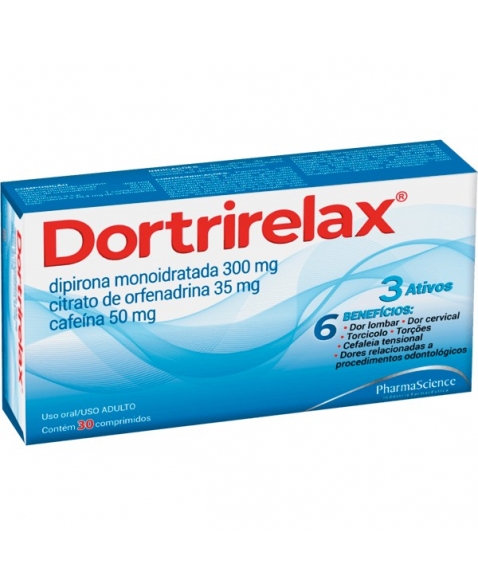 DORTRIRELAX COM CX C/ 3X10 (ASS.)