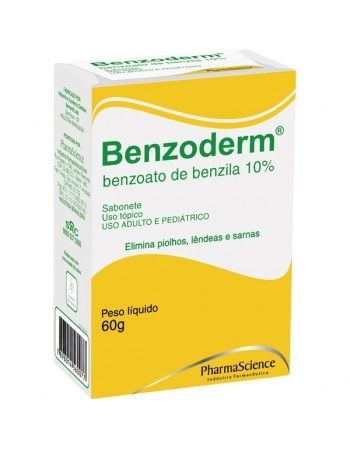 BENZODERM SABONETE 60GR PHARMASCIENCE
