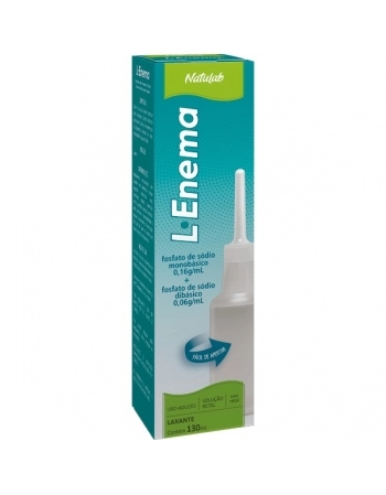 L ENEMA FRASCO 130ML NATULAB
