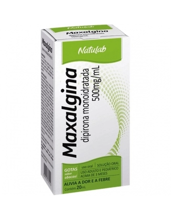 MAXALGINA GTS 500MG 20ML NATULAB