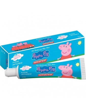 GEL DENTAL PEPPA C/FLUOR 50GR DENTALCLEAN