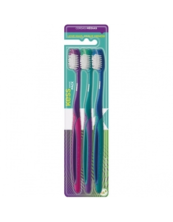 KESS KIT ESCOVA DENTAL BASIC 3UN BELLIZ