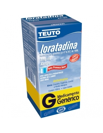 G.LORATADINA XAROPE 100ML CEREJA TEUTO