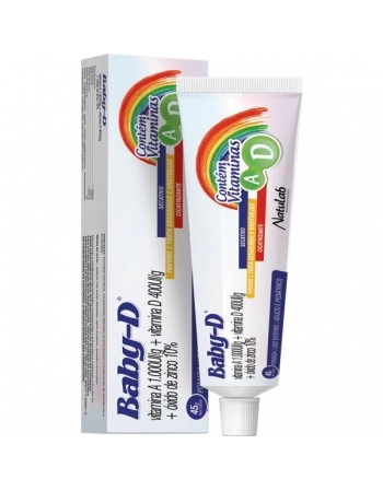 BABY D POMADA PARA ASSADURA 45GR NATULAB
