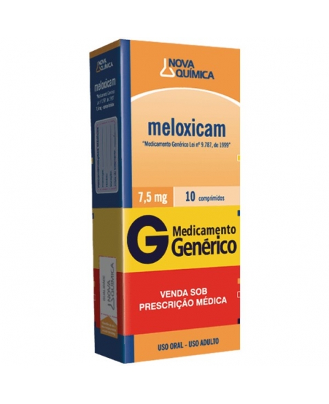 MELOXICAM 7,5 MG 10 CPR - GENÉRICO