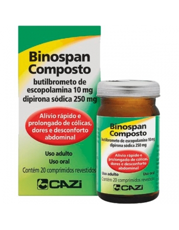 BINOSPAN COMPOSTO 20 CPR