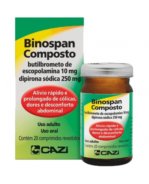 BINOSPAN COMPOSTO 20 CPR