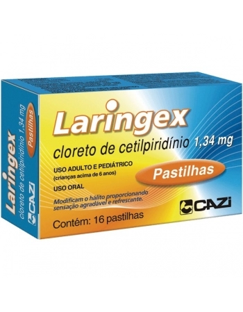 LARINGEX PASTILHA 16UND CAZI