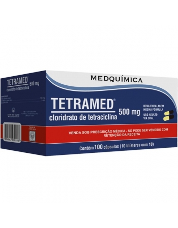 TETRAMED 500 MG 10X10 CPR (TETRACICLINA)