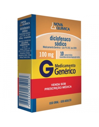 DICLOFENACO SODICO 100MG 10 CPR - GENÉRICO