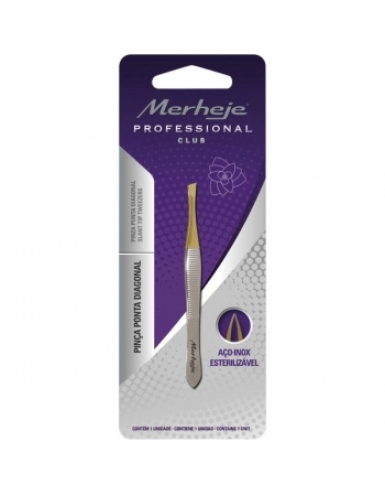 PINCA DEPILATORIA DOURADA PROFISSIONAL MERHEJE