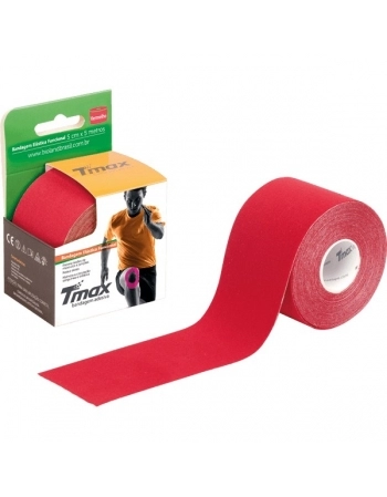 FITA ADESIVA DE KINESIOLOGIA VERMEL TMAX BIOLAND