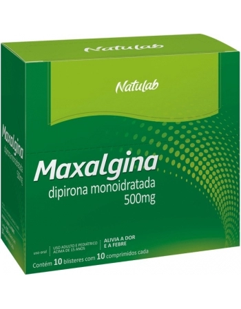 MAXALGINA 500MG 10X10 NATULAB