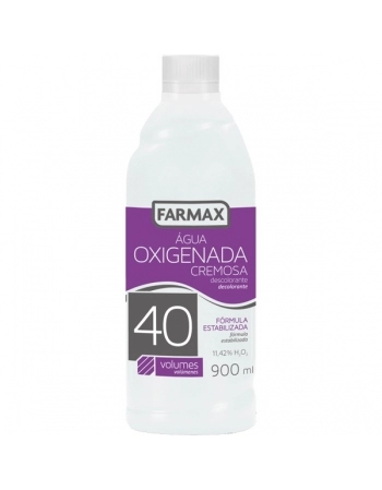AGUA OXI. CREMOSA 40VOL 900ML FARMAX