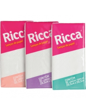 RICCA LENCO DE PAPEL 10UN BELLIZ