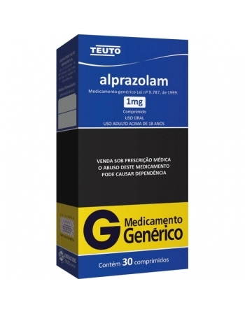 G.ALPRAZOLAM 1MG 30CPR P344 TEUTO