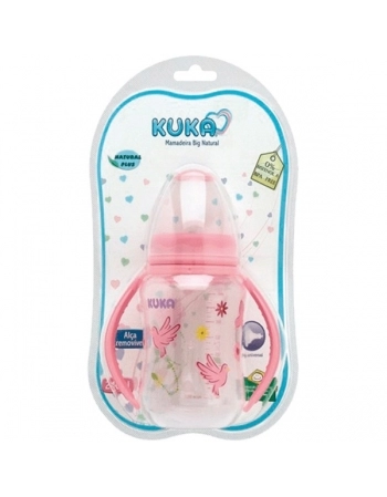 KUKA MAMAD BIG C/ALCA BICO REDONDO 240ML ROSA