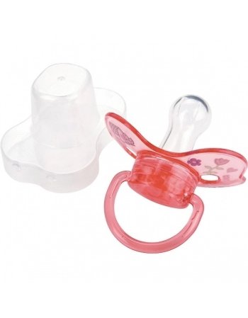 KUKA CHUPETA DECORADA NEON C/PROT RED Nº2 ROSA