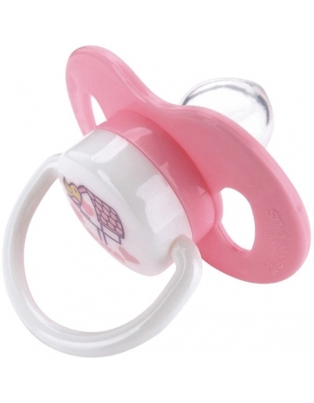 KUKA CHUPETA DECORADA PLUS UNIV Nº1 ROSA