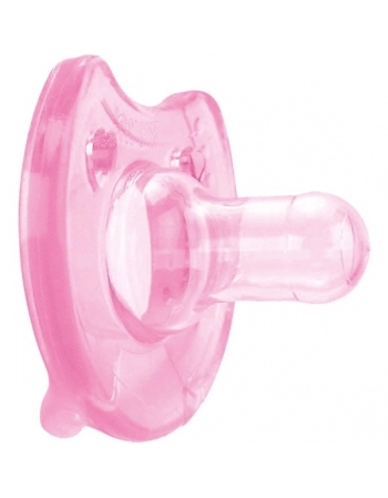 KUKA CHUPETA SOFT CONFORT 100% SIL RED Nº1 ROSA
