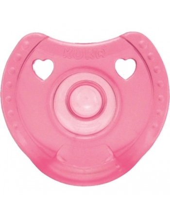 KUKA CHUPETA SOFT CONFORT 100% SIL RED Nº2 ROSA
