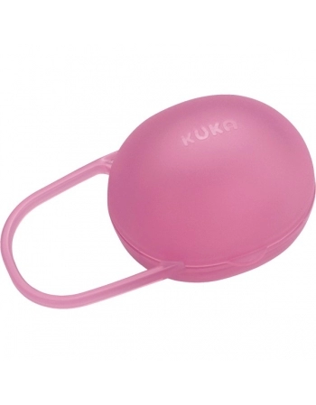 KUKA PORTA CHUPETA ROSA