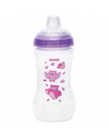 KUKA COPO DECORADO FUN MENINA C/CANUDO 330ML
