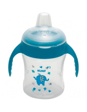 KUKA CANECA TREIN DECOR FUN MENINO 200ML BC SILIC